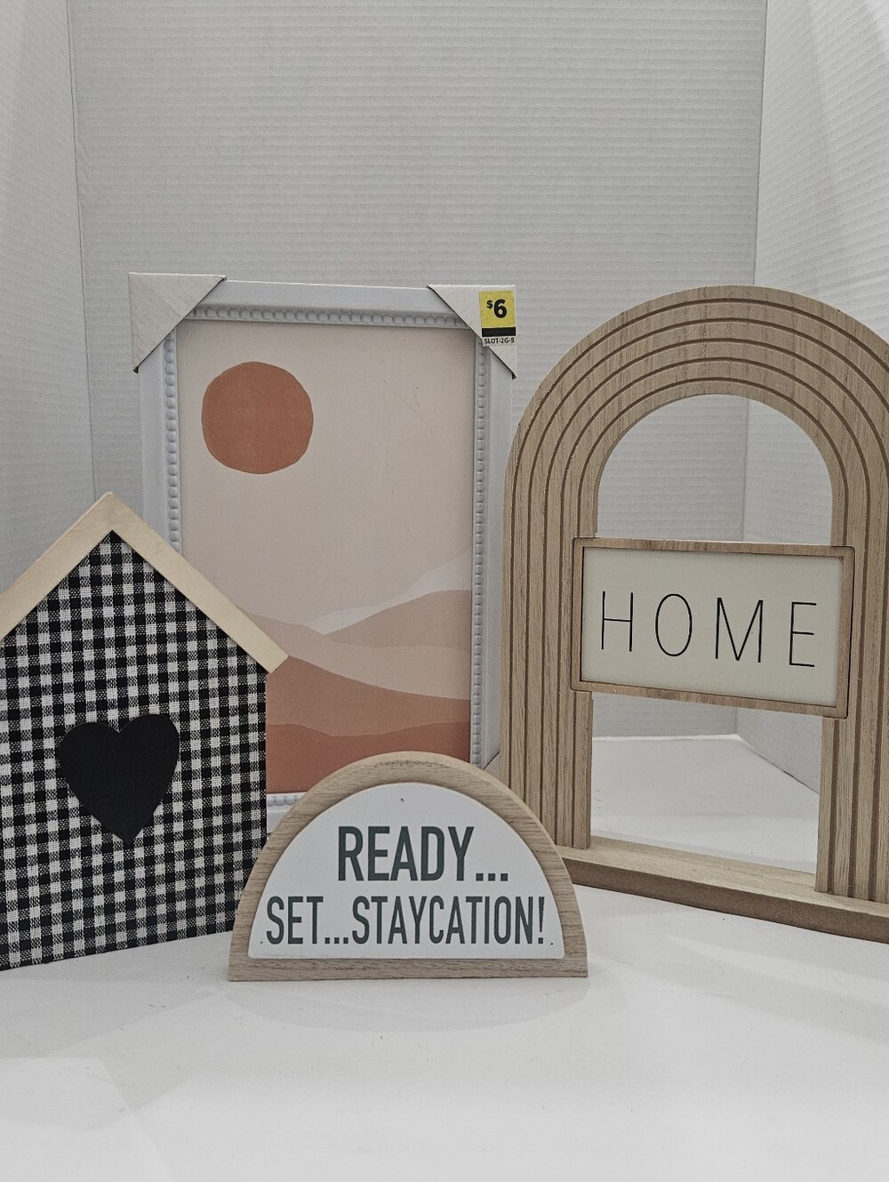 Everyday Boho Farmhouse Wood Signs Lot of 4 - Craft Room Clean Out